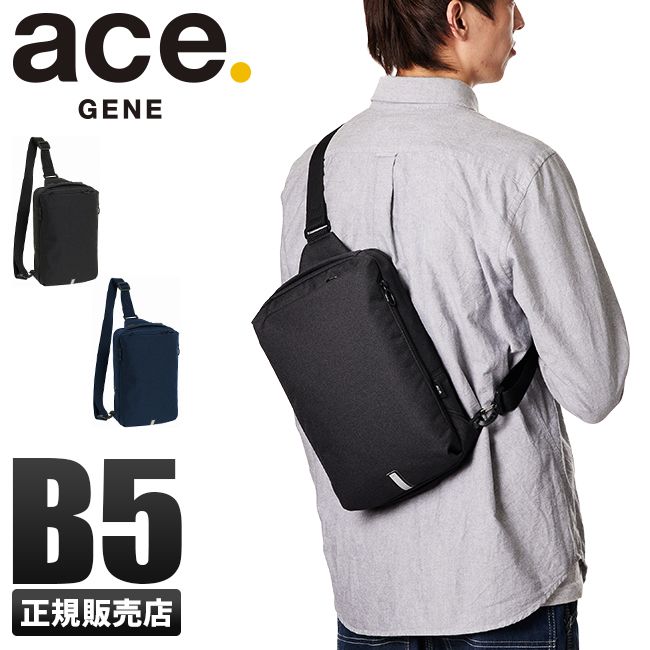 【メーカー正規品】エースジーン ハンスリーSD ボディバッグ ワンショルダーバッグ メンズ ACE GENE 62883