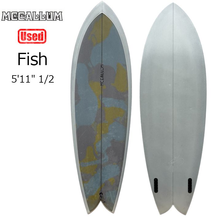 中古 サーフボード 使用状態 【B】 Mccallum Surfboards マッカラム