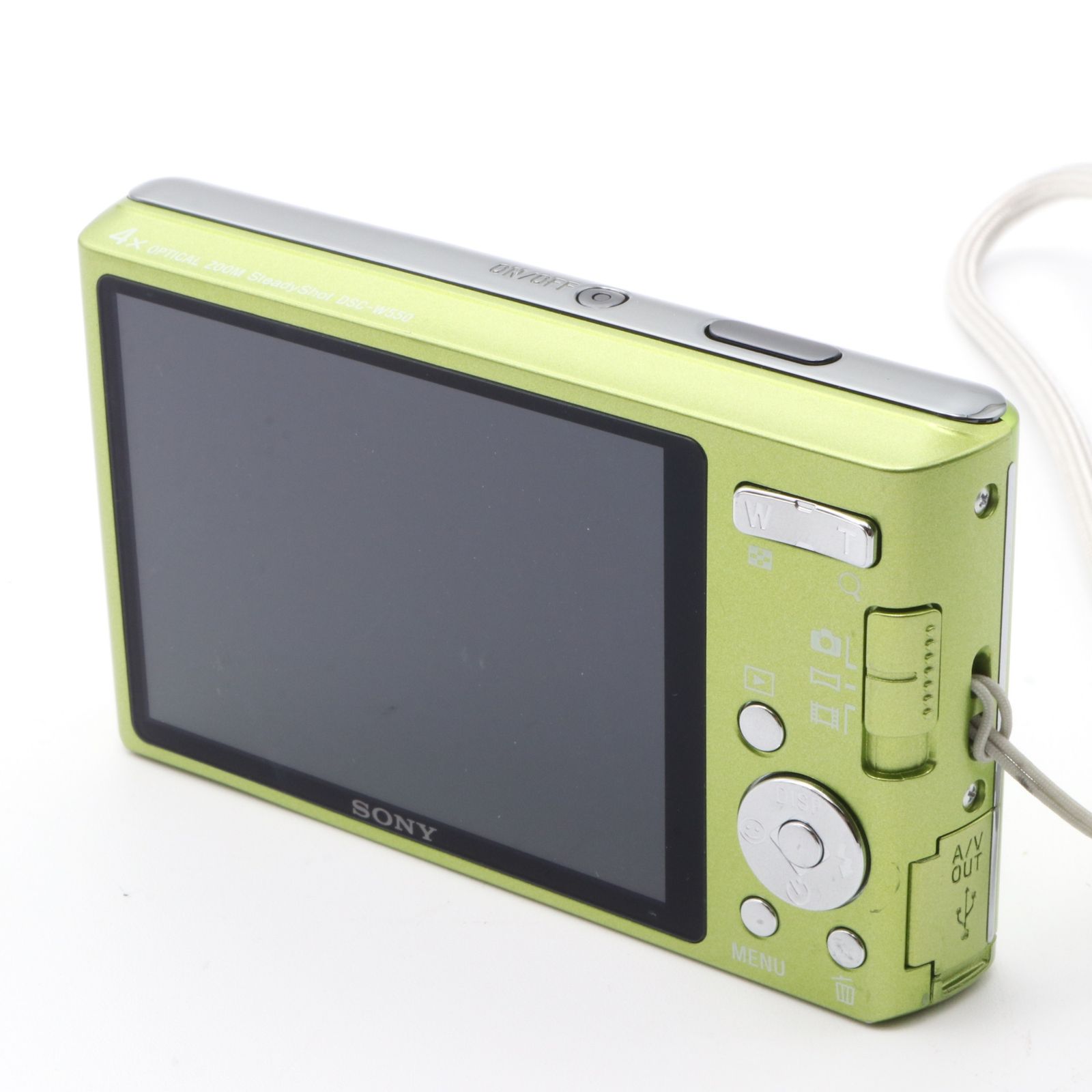 SONY Cyber-Shot W550 グリーン - メルカリ
