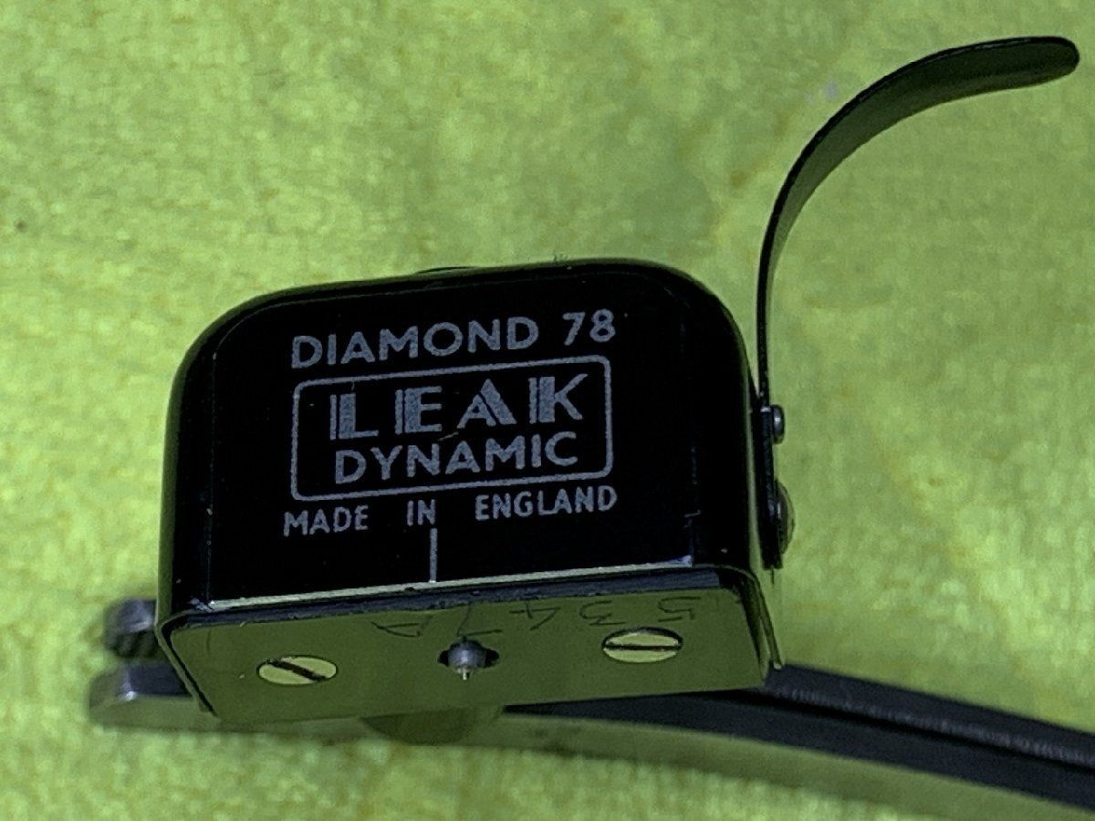 □大感謝祭!! 希少 LEAK Dynamic Diamond LP リーク ダイナミック カートリッジ SP用 元箱付 イギリス製 MC型 ヴィンテージ 英国 m0o10569
