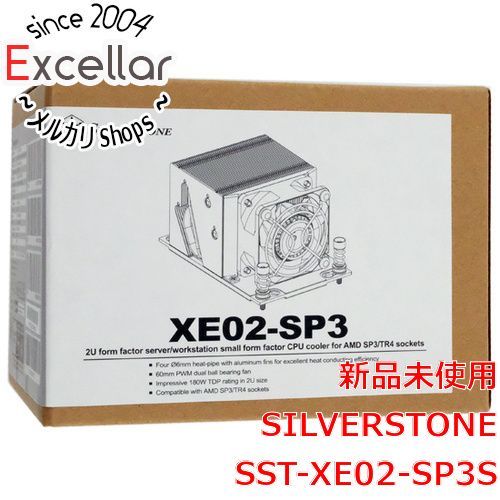 [bn:1] SILVERSTONE製　CPUクーラー SST-XE02-SP3S　シルバー/ブラック