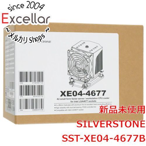 [bn:16] SILVERSTONE製　CPUクーラー SST-XE04-4677B　ブラック/ブラック