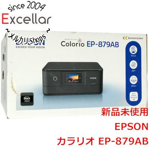 [bn:16] 【新品訳あり(箱きず・やぶれ)】 EPSON製 マルチフォトカラリオ EP-879AB 複合機