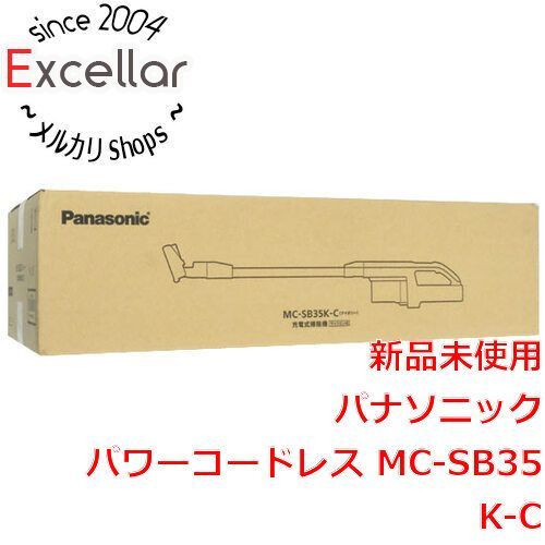 [bn:15] Panasonic　サイクロン式コードレススティック掃除機 パワーコードレス　MC-SB35K-C　アイボリー