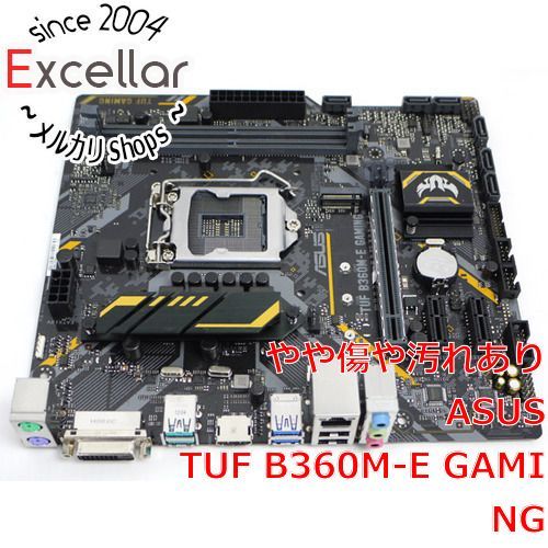 [bn:16] ASUS製　MicroATXマザーボード　TUF B360M-E GAMING　LGA1151
