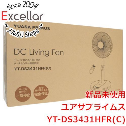 [bn:5] ユアサプライムス　リビング扇風機　YT-DS3431HFR(C)　ベージュ