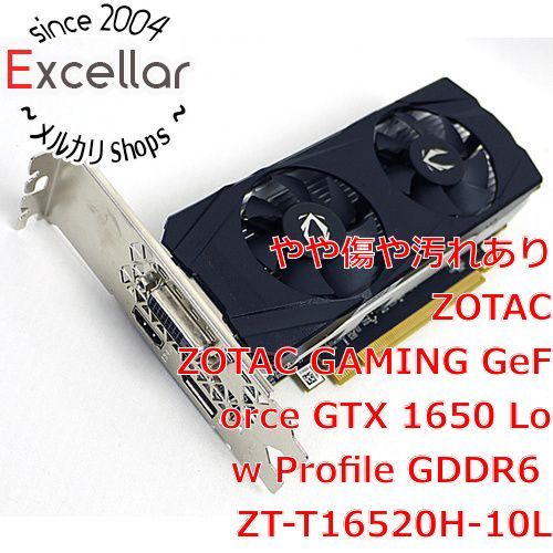 [bn:1] ZOTAC　GAMING GeForce GTX 1650 GDDR6 ZT-T16520H-10L　PCIExp 4GB