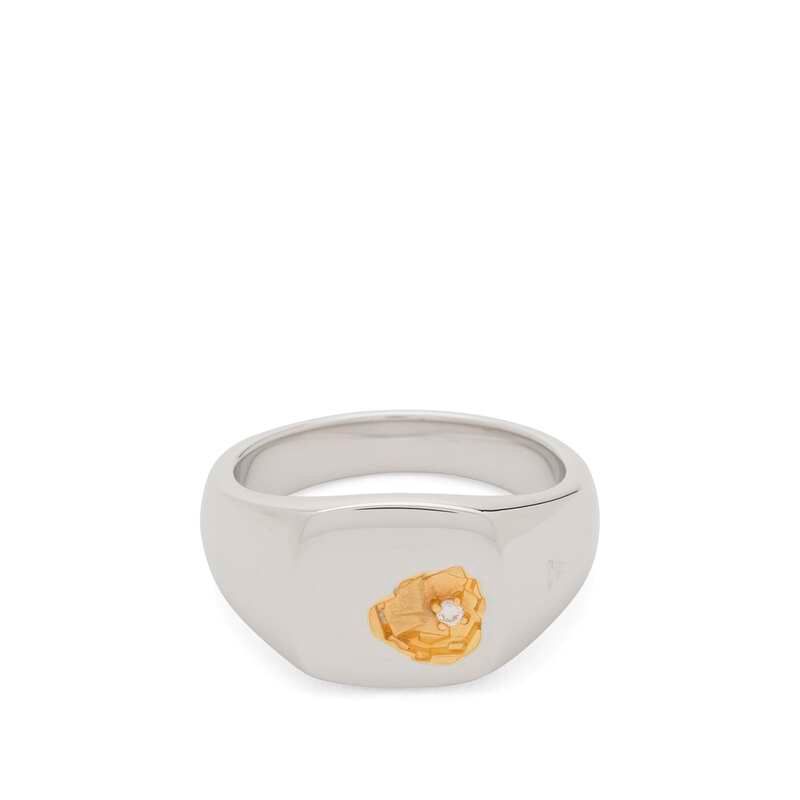 トムウッド メンズ アクセサリー 指輪 Tom Wood Small Minediamond Ring Silver 18K Gold ゴールド