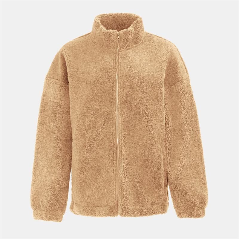 ソウルカル レディース アウター ジャケット・ブルゾン ジャケット SoulCal Cal Sherpa Jacket Ladies Khaki カーキ 7,394円