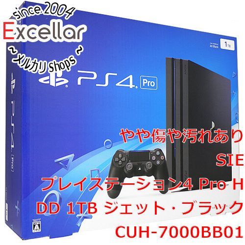 [bn:3] SONY　プレイステーション4 Pro 1TB ブラック　CUH-7000BB01 元箱あり