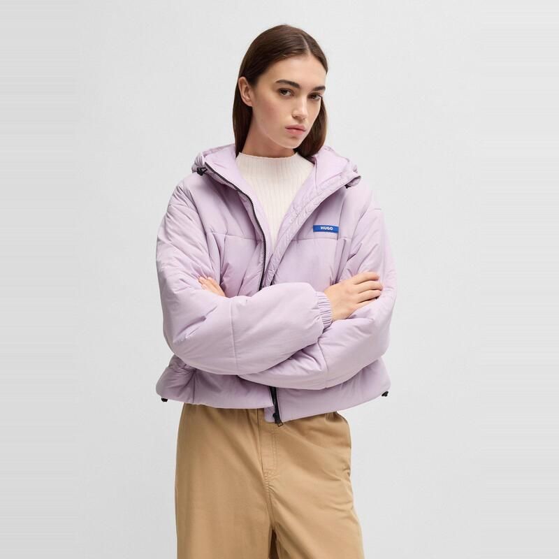 フューゴ レディース アウター ジャケット・ブルゾン Hugo Freya1 B 102580501 LgtPstl Purple パープル