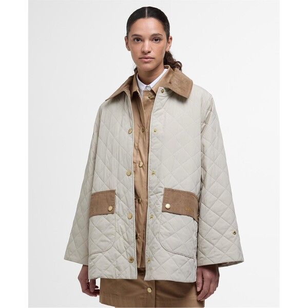 バブアー レディース アウター ジャケット・ブルゾン Barbour BLi Corinne Quilt Ld52 Light SandAn サンド