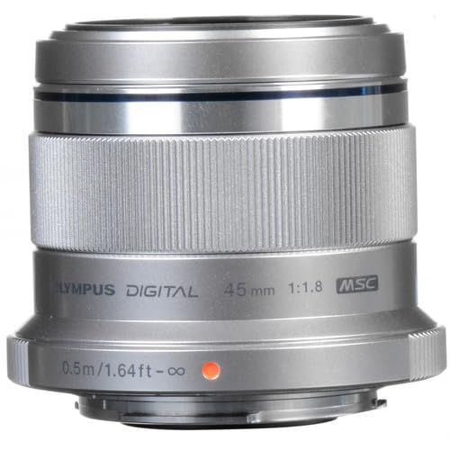 OLYMPUS 単焦点レンズ M.ZUIKO DIGITAL 45mm F1.8 シルバー - メルカリ