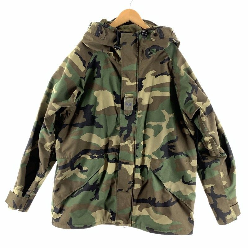【中古品】 US ARMY 90s ECWCS GORE-TEX PARKA JACKET エクワックス ゴアテックス パーカージャケット ※ファー欠品 【145-260615-vt-97-fuzh】