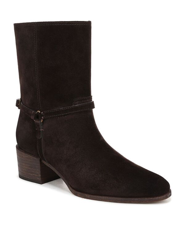 フランコサルト レディース シューズ ブーツ・レインブーツ Franco Sarto Womens Kian Round Toe Pull On Short Boots Umber Brown Sue