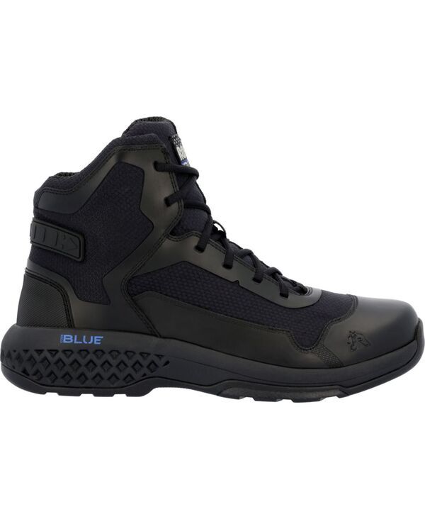 ロッキー メンズ シューズ ブーツ・レインブーツ ROCKY Mens Code Blue 6 Public Service Boot Black ブラック