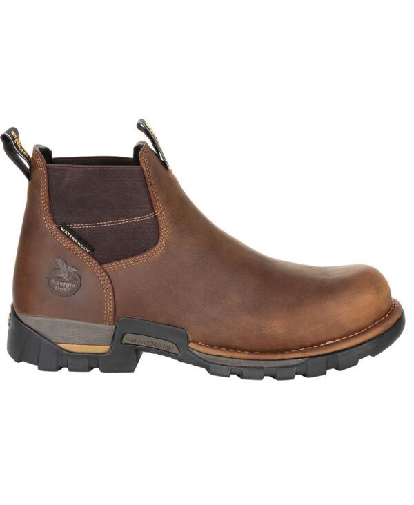 ジョージブーツ メンズ シューズ ブーツ・レインブーツ Tシャツ チェルシー GEORGIA BOOT Mens Eagle One Steel Toe Waterproof Chelsea Work