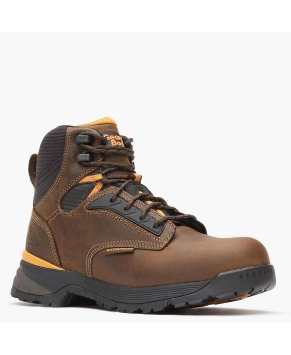 ジョージブーツ メンズ シューズ ブーツ・レインブーツ GEORGIA BOOT Mens TBD Waterproof Work Boot Brown ブラウン