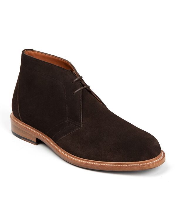 アンソニー ヴィア メンズ シューズ ブーツ・レインブーツ Anthony Veer Mens Bedford Chukka Boots Tobacco Velvet Brown ブラウン