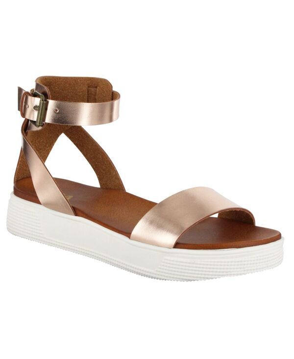 ミア レディース シューズ サンダル MIA Womens Ellen Round Toe Sandals Rose Gold ゴールド