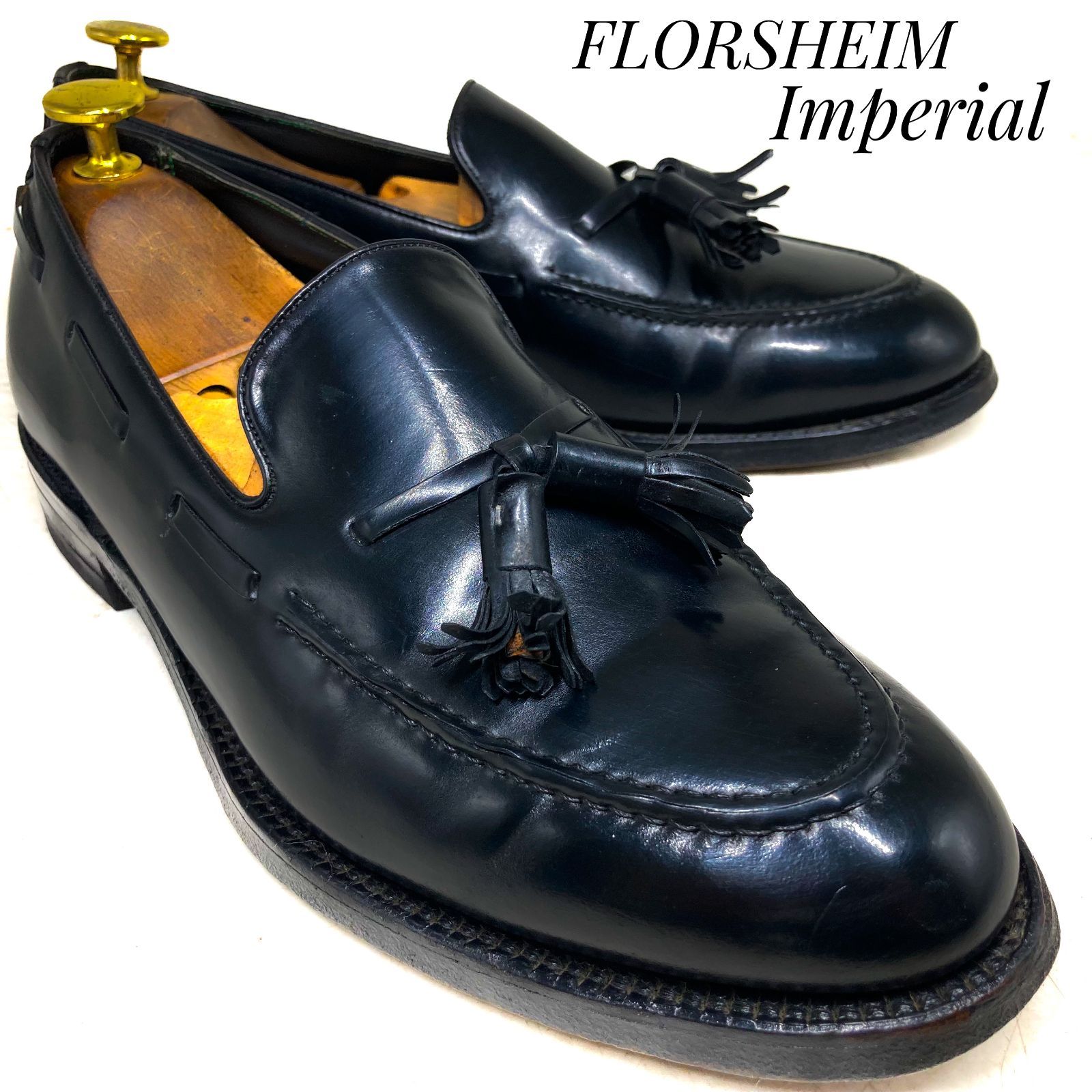 超希少・1976年7月製】FLORSHEIM フローシャイム Imperial レザー