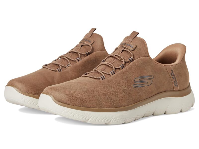 スケッチャーズ メンズ シューズ スニーカー SKECHERS Summits Korlo Hands Free SlipIn Whiskey