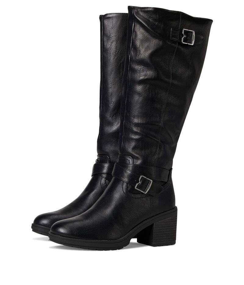 ドクター・ショール レディース シューズ ブーツ・レインブーツ トール Dr Scholls Prairie Zip Tall Boots Black ブラック