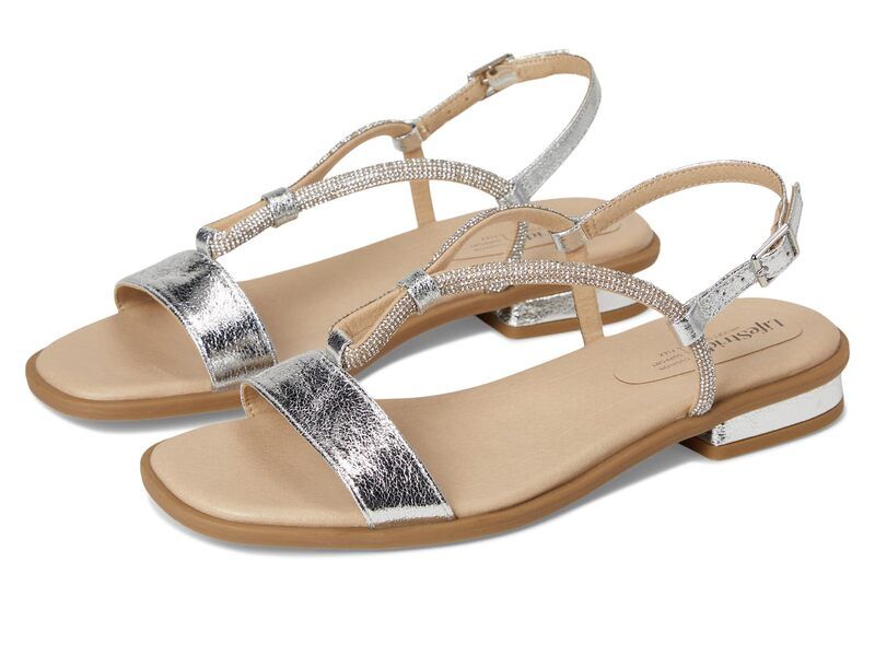 ライフストライド レディース シューズ サンダル LifeStride Radiant Silver Metallic シルバー