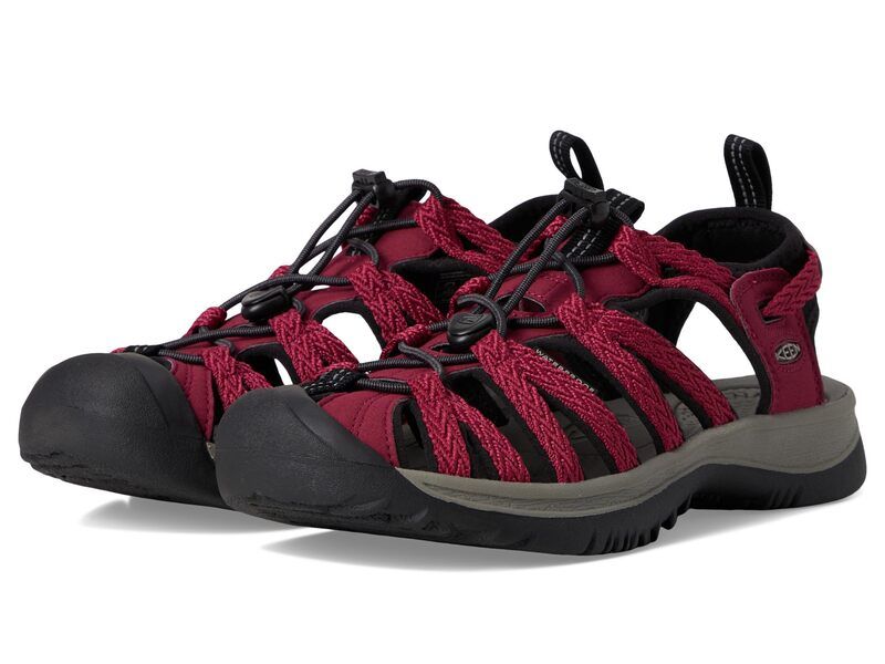 キーン レディース シューズ サンダル KEEN Whisper BeaujolaisBlac