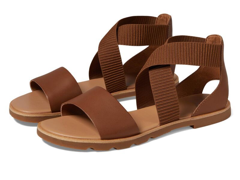 ソレル レディース シューズ サンダル SORELla III Sandal VelvetanGum タン