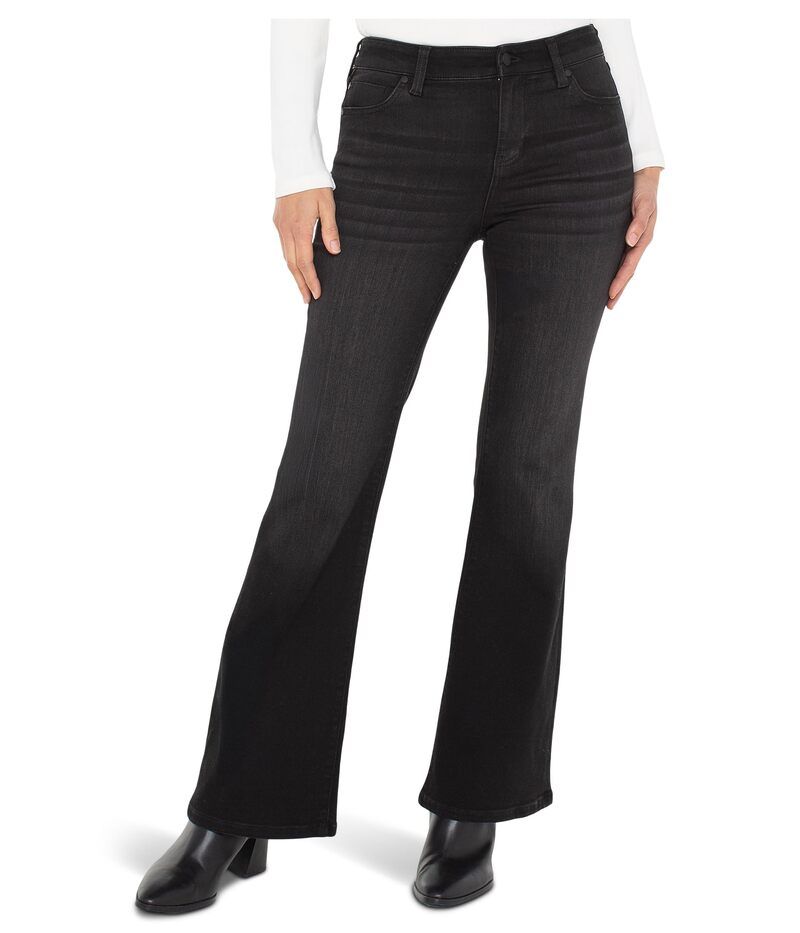 リヴァプール ロサンゼルス レディース ボトムス デニムパンツ Liverpool Los Angeles Hannah MidRise Flare Jean in Heron Lake Heron