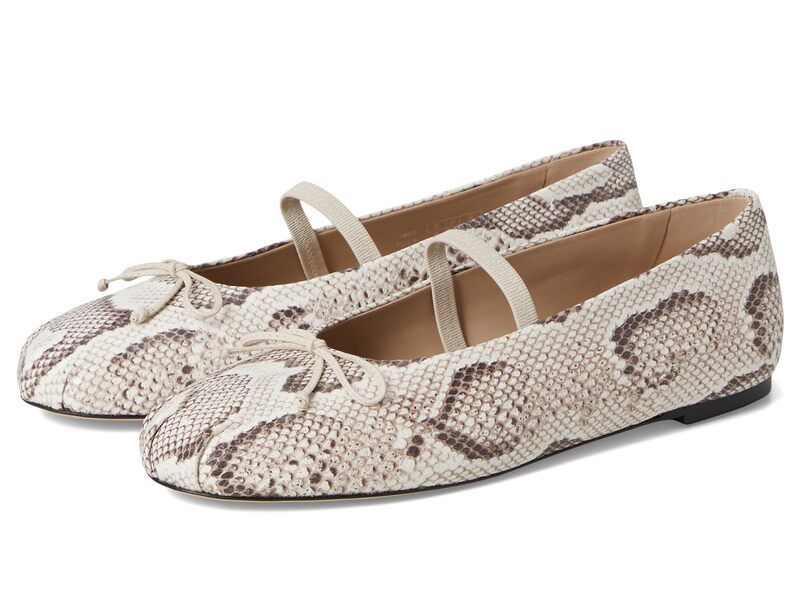 スチュアート ワイツマン レディース シューズ サンダル Stuart Weitzman Prima Bow Ballet Maryjane CreamLinen クリーム