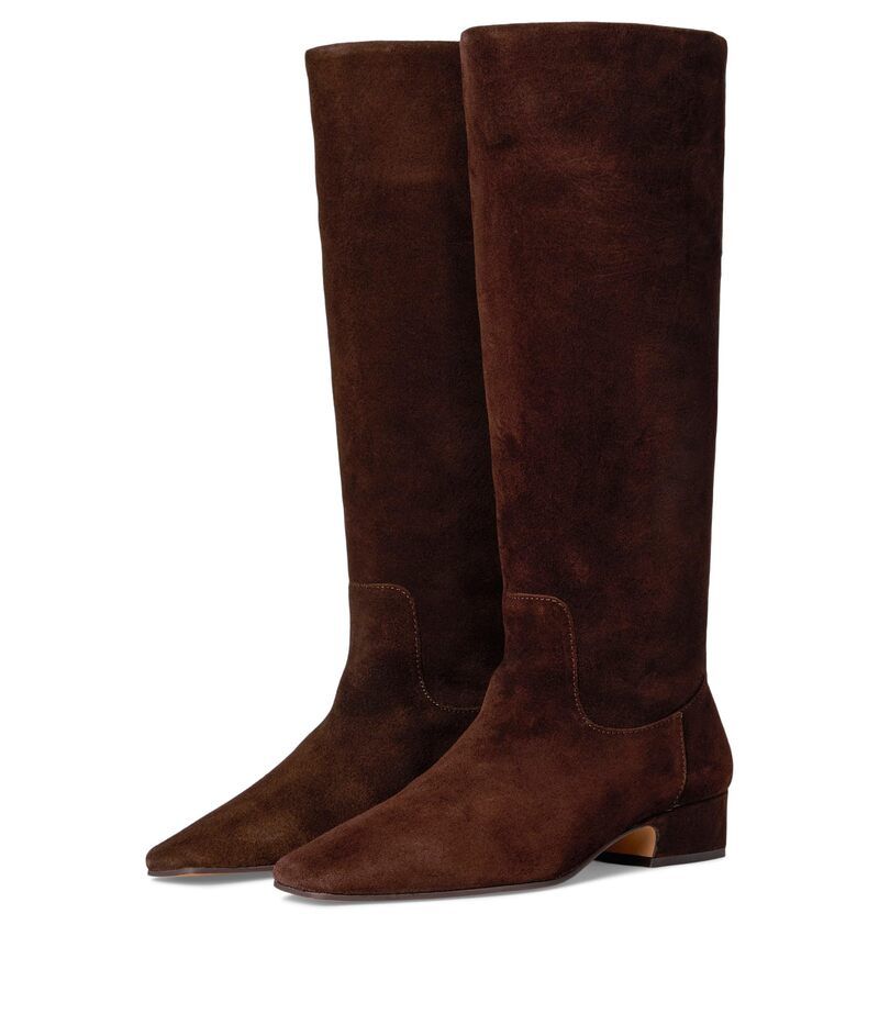 スティーブ マデン レディース シューズ ブーツ・レインブーツ Steve Madden Dantelle Brown Suede ブラウン