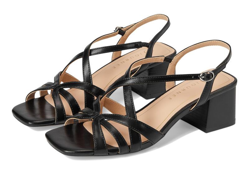 ジュルネ コレクション レディース シューズ ヒール Journee Collection Shyla Black ブラック