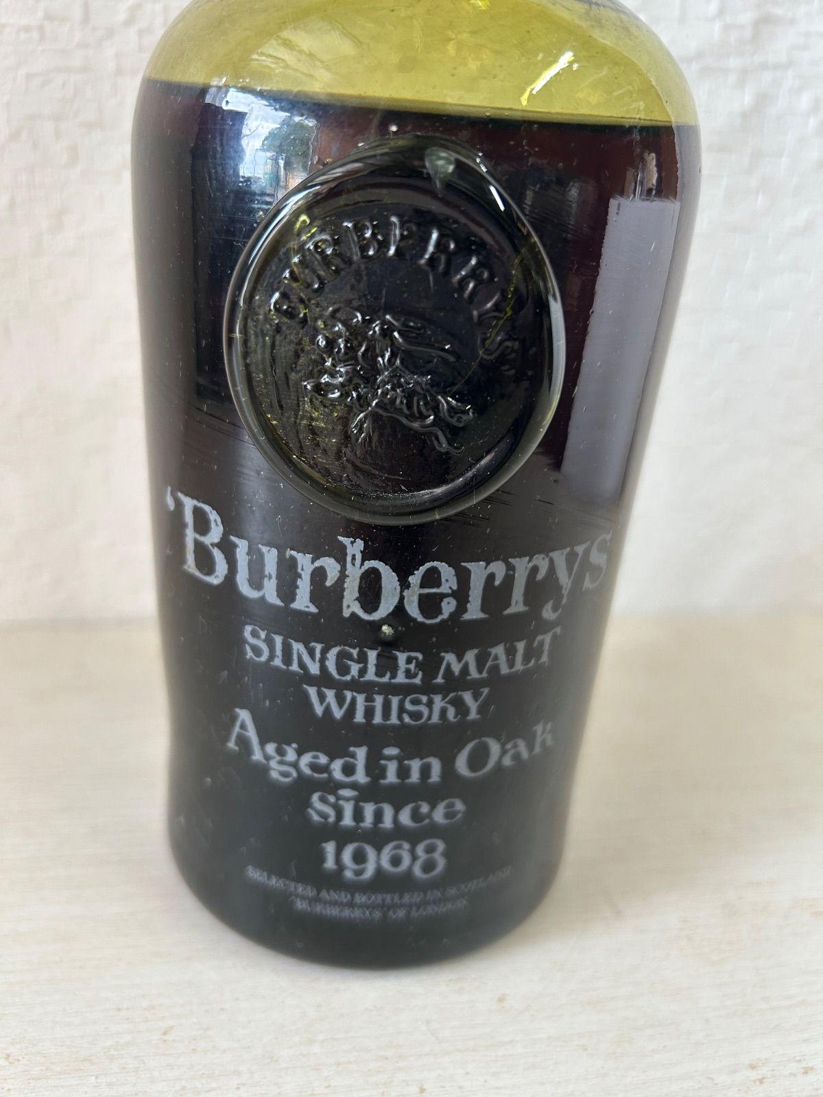 Burberrys 20YearsOld ウイスキー　バーバリー 未開栓】バーバリー BURBERRYS 1968 750ml エ イジド・イン・オーク
