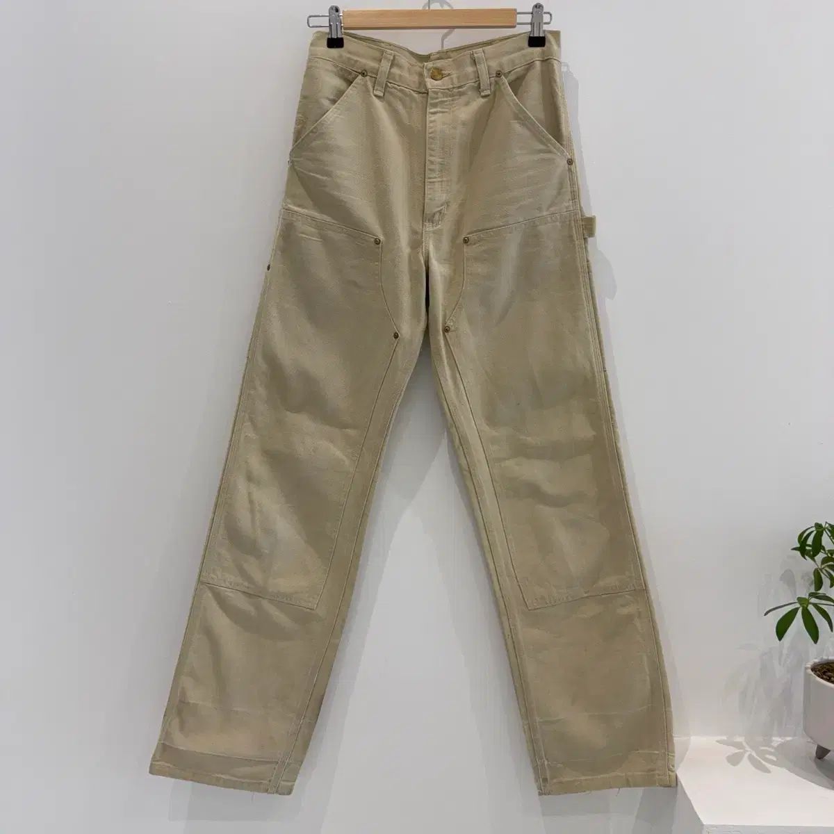90s Carhartt カーハート ダブルニー ダックキャンバス ウォーク パンツ
