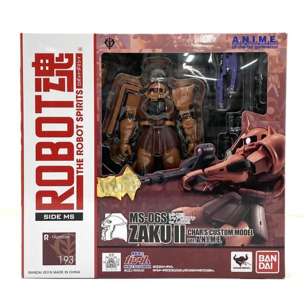 中古】【未開封】ROBOT魂 ＜SIDE MS＞ MS-06S シャア専用ザク ver