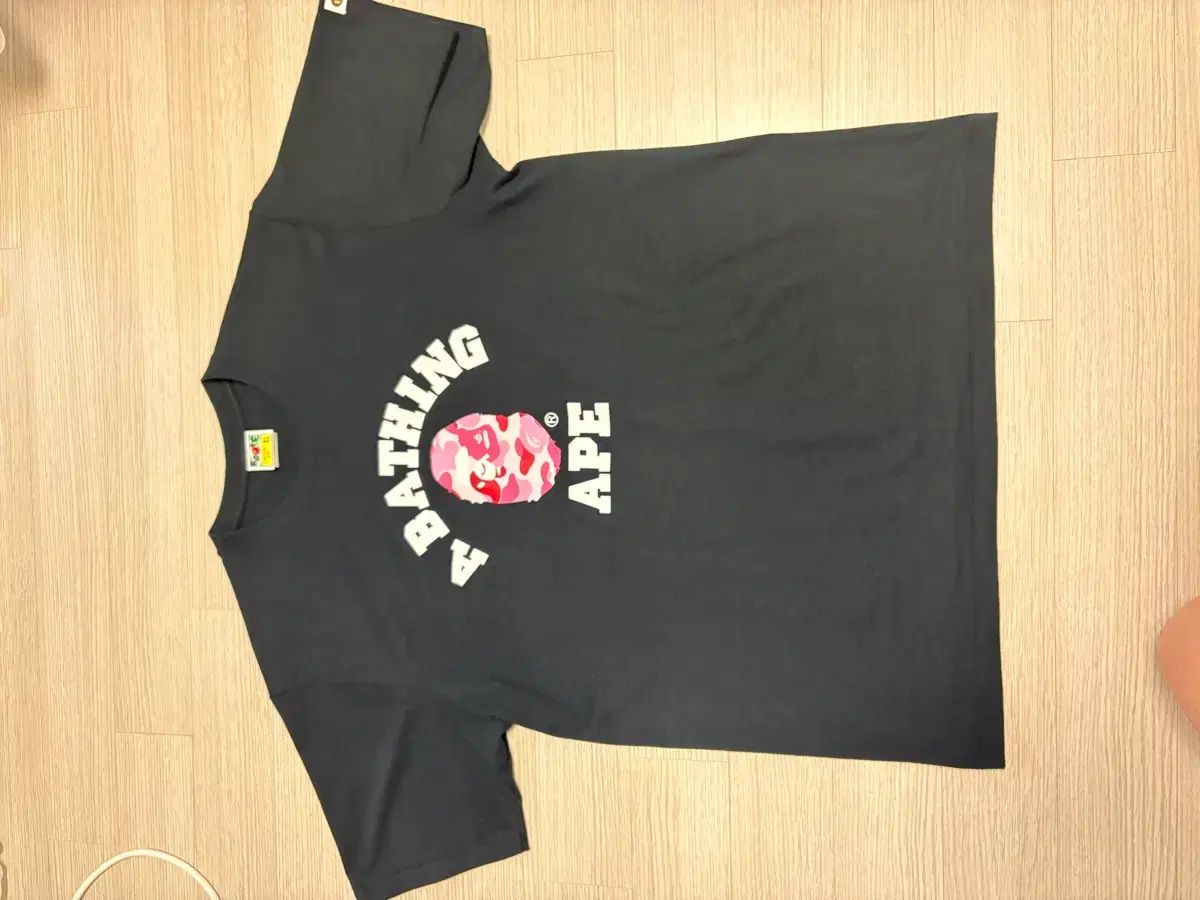A BATHING APE アベイシングエイプ カモフラ 半袖 Tシャツ ブラック XL 10,208円
