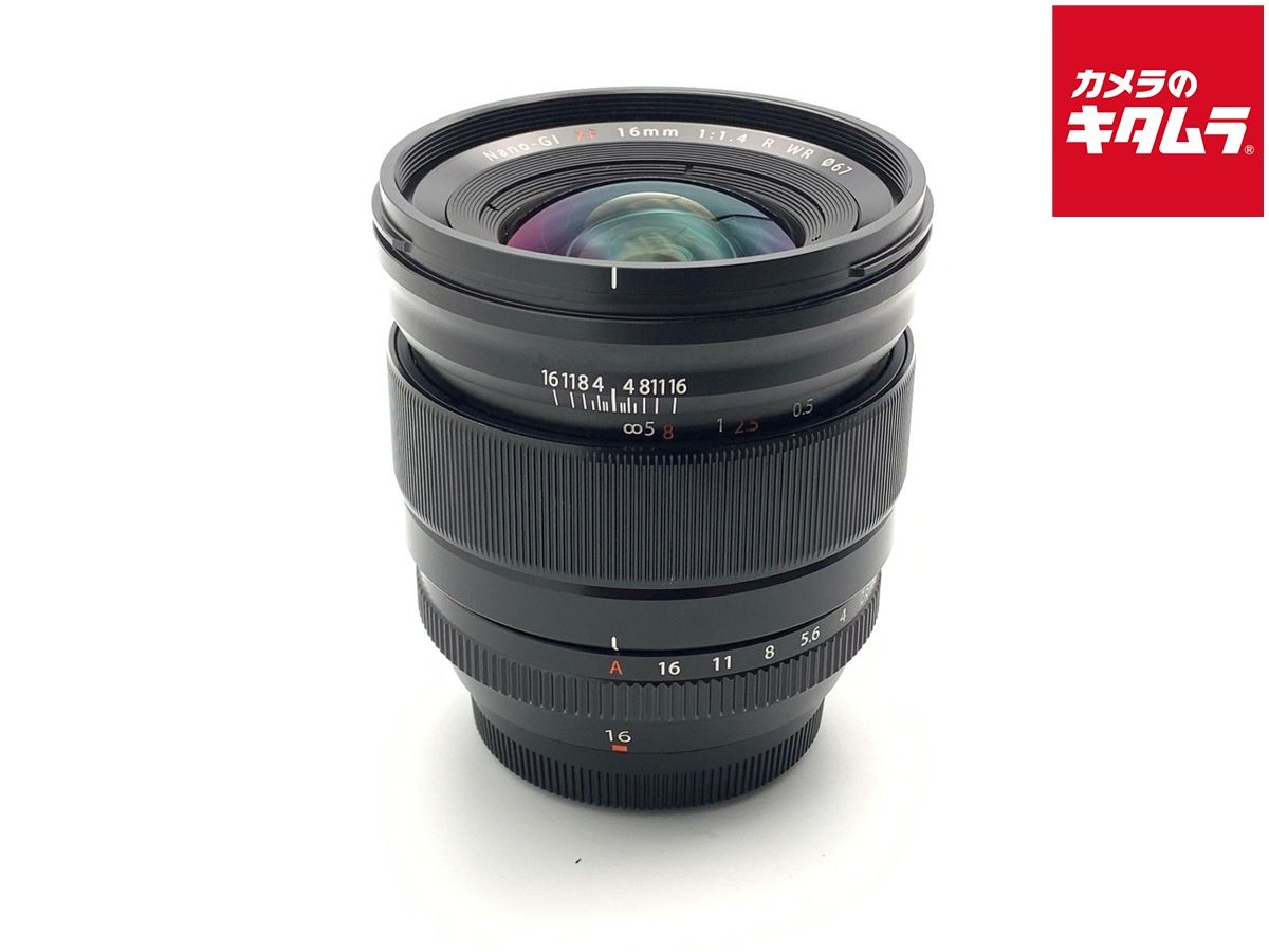 【中古】 【良品】 フジフイルム XF16mm F1.4 R WR