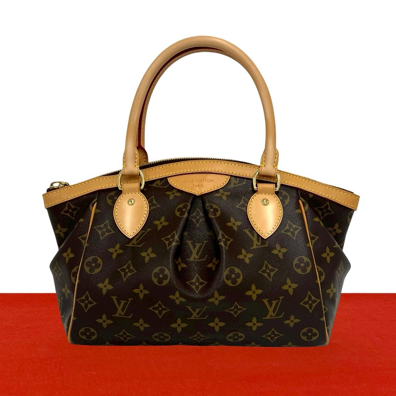 【専用】Louis Vuitton ティヴォリPM モノグラムバッグ 極 美品 LOUIS VUITTON ルイヴィトン ティヴォリ PM モノグラム レザー
