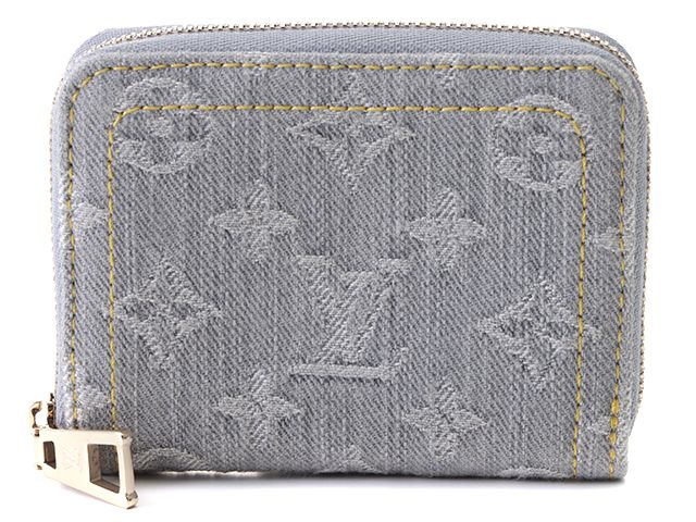 LOUIS VUITTON ルイ・ヴィトン 財布 ジッピー・コインパース モノグラム・デニム ウォッシュドグレー M14277 モノグラムデニム ウォッシュドグレー ユニセックス【中古】 51,836円