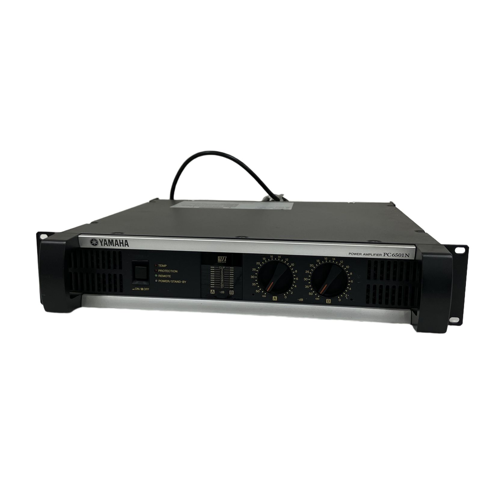 YAMAHA PC6501N ステレオパワーアンプ 業務用 2Uサイズ XLR入力 ヤマハ 中古 O11346510