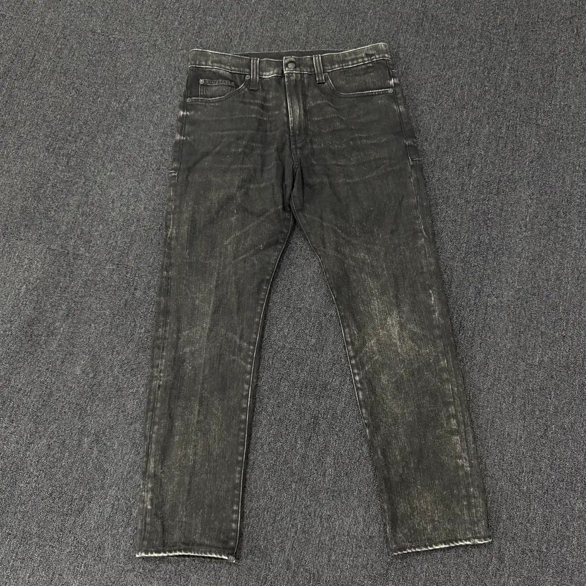 R13 SKATE ブラックデニム パンツ