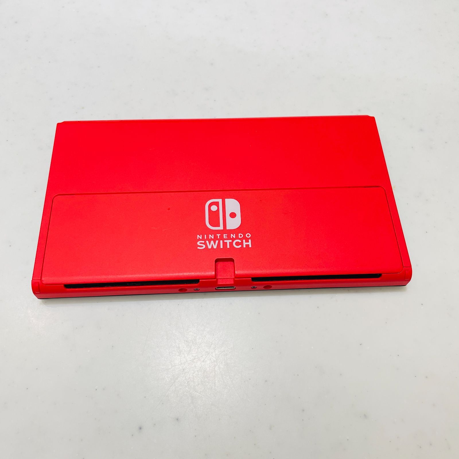 有機ELモデル マリオレッド Nintendo Switch 本体 動作確認済み 初期化