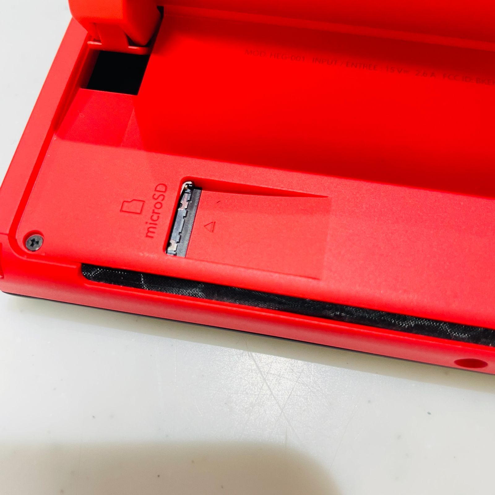 有機ELモデル マリオレッド Nintendo Switch 本体 動作確認済み 初期化