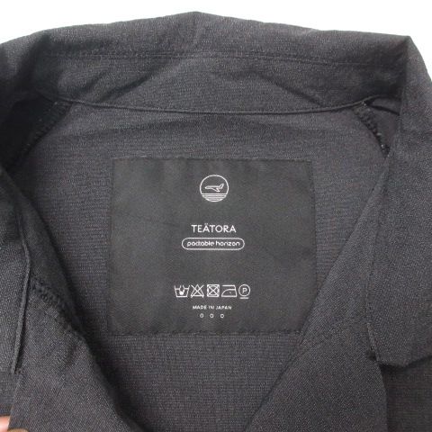 テアトラ TEATORA カートリッジ ポロシャツ 半袖 CARTRIDGE POLO SHIRT