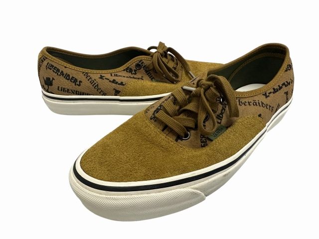 バンズ VANS ×LIBERAIDERS リベレイダース Authentic 44 DX オーセンティック VN0A54F27MB 29 ブラウン ブランド古着ベクトル 中古●▲■260615
