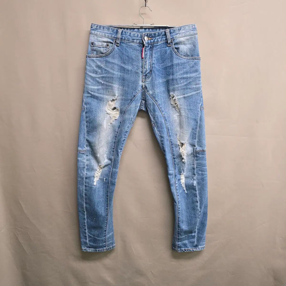 DSQUARED2 バイカー ダメージ デニム 30