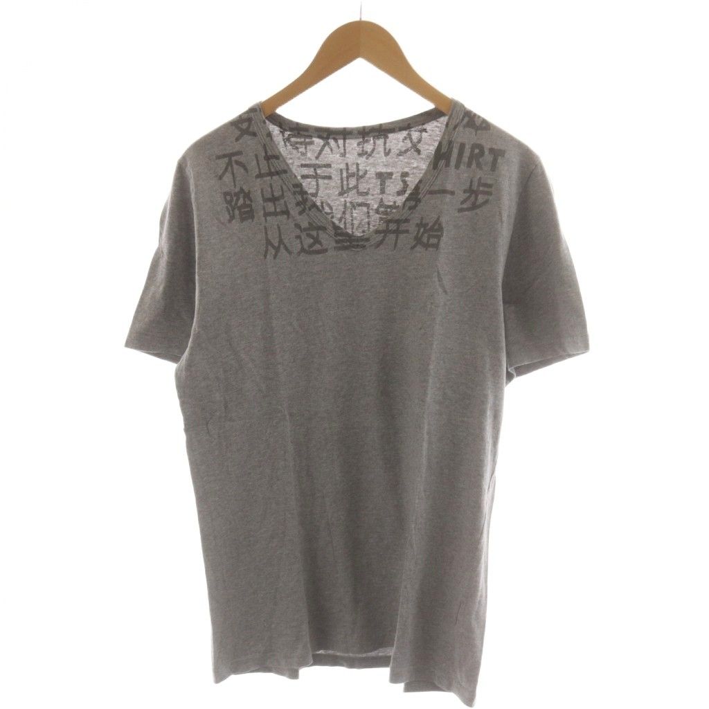 メゾンマルジェラ Maison Margiela Tシャツ カットソー 半袖 Vネック