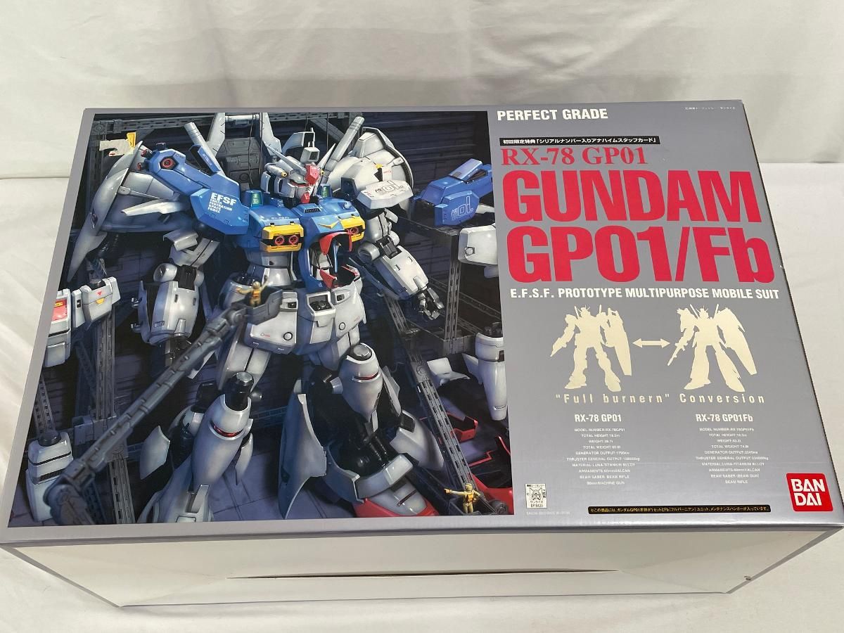 ♪【未開封】PG 1/60 RX-78GP01/Fb ガンダムGP01/Fb （機動戦士ガンダム0083 STARDUST MEMORY）■＊同梱不可